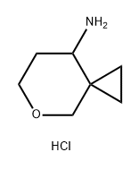 5-Oxa-spiro[2.5]oct-8-ylamine hydrochloride Structure