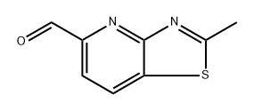 2-Methylthiazolo[4,5-b]pyridine-5-carbaldehyde 구조식 이미지