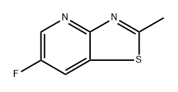 6-Fluoro-2-methylthiazolo[4,5-b]pyridine Structure
