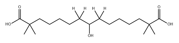 Bempedoic Acid-d4 Structure