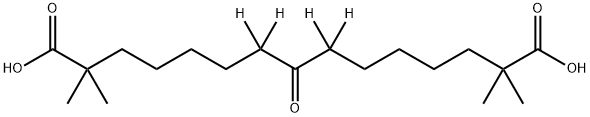 Bempedoic Acid Impurity 1-d4 Structure