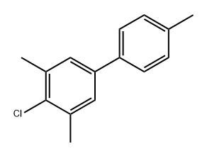 4-Chloro-3,4',5-trimethyl-1,1'-biphenyl Structure