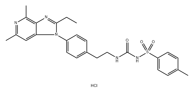 Grapiprant HCl Structure