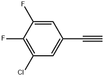 1-Chloro-5-ethynyl-2,3-difluorobenzene Structure