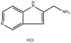 {1H-pyrrolo[3,2-c]pyridin-2-yl}methanamine dihydrochloride Structure