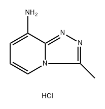 3-methyl-[1,2,4]triazolo[4,3-a]pyridin-8-amine hydrochloride Structure