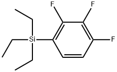 1,2,3-Trifluoro-4-(triethylsilyl)benzene Structure