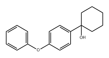 1-(4-phenoxyphenyl)cyclohexanol 구조식 이미지