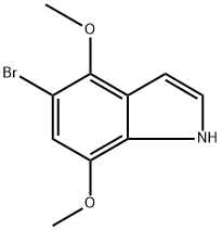 5-Bromo-4,7-dimethoxy-1H-indole Structure