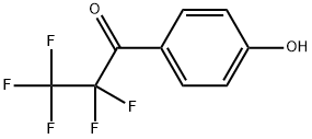 2,2,3,3,3-Pentafluoro-1-(4-hydroxyphenyl)-1-propanone Structure