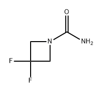 3,3-Difluoro-azetidine-1-carboxylic acid amide Structure