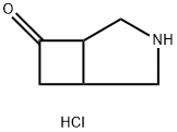 3-Aza-bicyclo3.2.0heptan-6-one hydrochloride Structure