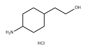 Cyclohexaneethanol, 4-amino-, hydrochloride (1:1) Structure