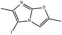 5-iodo-2,6-dimethylimidazo[2,1-b]thiazole Structure