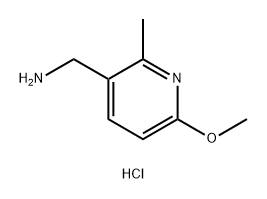 (6-METHOXY-2-METHYLPYRIDIN-3-YL)METHANAMINE DIHYDROCHLORIDE 구조식 이미지