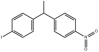 1-iodo-4-(1-(4-nitrophenyl)ethyl)benzene Structure