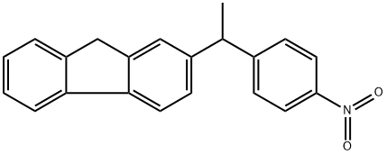 2-(1-(4-nitrophenyl)ethyl)-9H-fluorene Structure