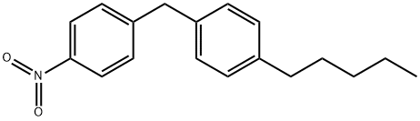 1-nitro-4-(4-pentylbenzyl)benzene Structure