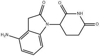 3-(4-Amino-2-oxoindolin-1-yl)piperidine-2,6-dione Structure