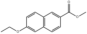 Methyl 6-ethoxy-2-naphthalenecarboxylate Structure