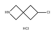 2-Azaspiro[3.3]heptane, 6-chloro-, hydrochloride (1:1) Structure