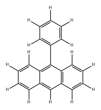 Anthracene-1,2,3,4,5,6,7,8,9-d9, 10-(phenyl-2,3,4,5,6-d5)- Structure