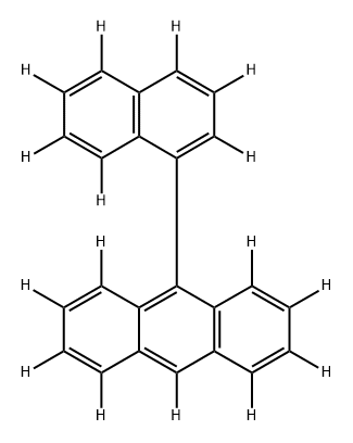 Anthracene-1,2,3,4,5,6,7,8,9-d9, 10-(1-naphthalenyl-2,3,4,5,6,7,8-d7)- Structure