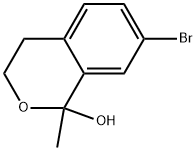 7-bromo-1-methylisochroman-1-ol Structure