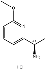 (R)-1-(6-methoxypyridin-2-yl)ethan-1-amine dihydrochloride Structure