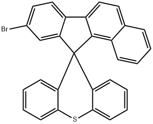 9-bromospiro[benzo[a]fluorene-11,9'-thioxanthene] Structure