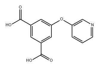 5-(pyridin-3-yloxy)isophthalic acid Structure