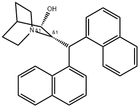 (2S,3S)-2-(Di-1-naphthalenylmethyl)-1-azabicyclo[2.2.2]octan-3-ol Structure