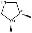 (3R,4S)-3,4-Dimethylpyrrolidine Structure