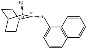 (2S,3S)-2-(1-Naphthalenylmethyl)-1-azabicyclo[2.2.2]octan-3-ol Structure