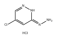 Pyridazine, 5-chloro-3-hydrazinyl-, hydrochloride (1:2) Structure