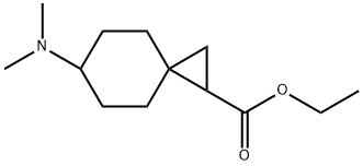 Ethyl 6-(dimethylamino)spiro[2.5]octane-1-carboxylate Structure