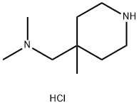 dimethyl[(4-methylpiperidin-4-yl)methyl]amine
dihydrochloride Structure