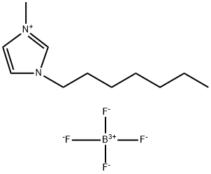 1-Heptyl-3-methylimidazolium tetrafluoroborate Structure