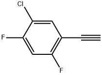 1-Chloro-5-ethynyl-2,4-difluorobenzene Structure