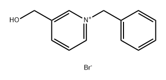 1-Benzyl-3-(hydroxymethyl)pyridin-1-ium bromide Structure