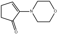 2-morpholin-4-ylcyclopent-2-en-1-one Structure