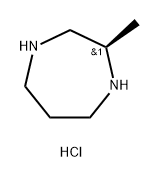 1H-1,4-Diazepine, hexahydro-2-methyl-, hydrochloride (1:2), (2R)- 구조식 이미지