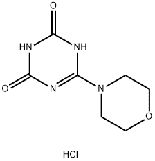 6-Morpholino-1,3,5-triazine-2,4(1H,3H)-dione dihydrochloride Structure