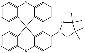 2-(4,4,5,5-Tetramethyl-1,3,2-dioxaborolan-2-yl)-9,9′-spirobi[9H-thioxanthene] Structure