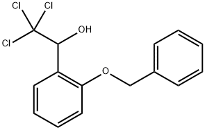 1-(2-(Benzyloxy)phenyl)-2,2,2-trichloroethanol Structure