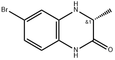 2(1H)-Quinoxalinone, 6-bromo-3,4-dihydro-3-methyl-, (R)-(-)- (8CI) 구조식 이미지