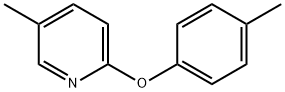 5-Methyl-2-(4-methylphenoxy)pyridine Structure