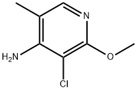 3-Chloro-2-methoxy-5-methylpyridin-4-amine Structure