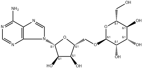 Adenosine,5-O-a-D-mannopyranosyl-(9CI) Structure