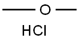 Hydrochloric acid,compd. with oxybis[methane] (1:1) (9CI) Structure